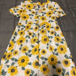 Sunflower sundress